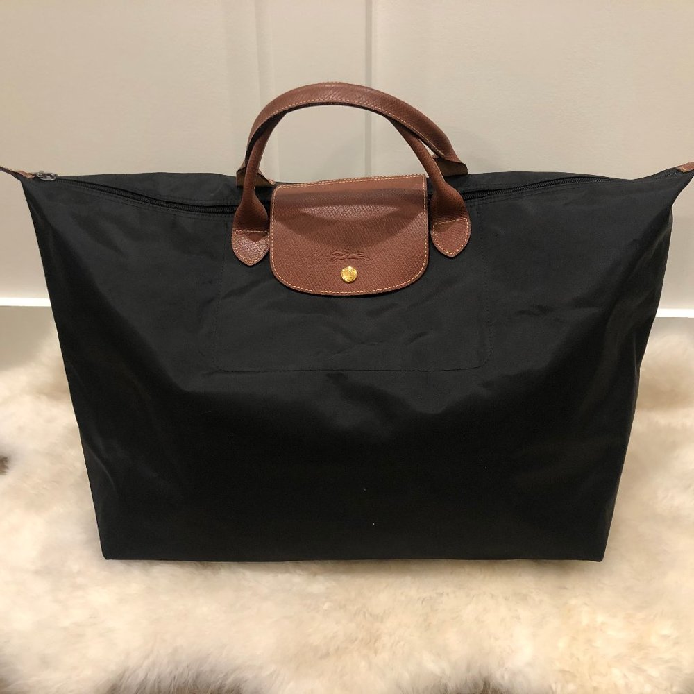 Longchamp Large Le Pliage Travel Tote